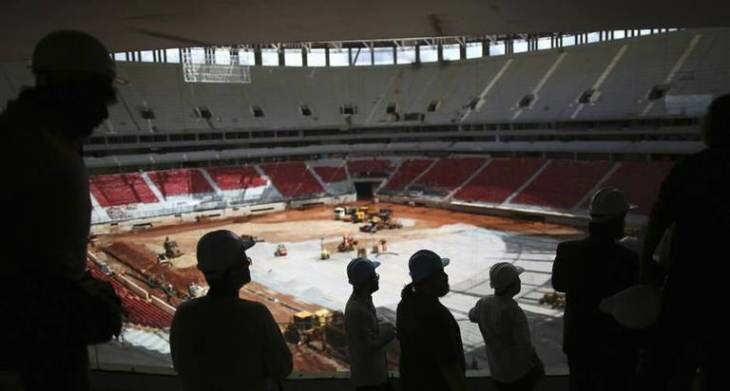 Sổ tay du lịch so tay du lich Sotaydulich Sotay Dulich Khampha Kham Pha Bui Estadio Nacional Mane Garrincha Sân vận động thân thiện