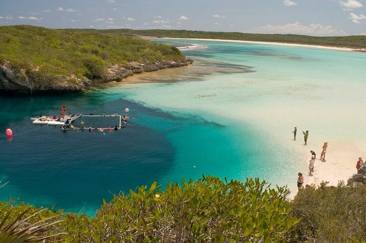 Sổ tay du lịch so tay du lich Sotaydulich Sotay Dulich Khampha Kham Pha Bui Vào lỗ đen Dean biển cả ở Bahamas