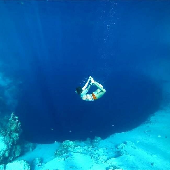 Sổ tay du lịch so tay du lich Sotaydulich Sotay Dulich Khampha Kham Pha Bui Vào lỗ đen Dean biển cả ở Bahamas