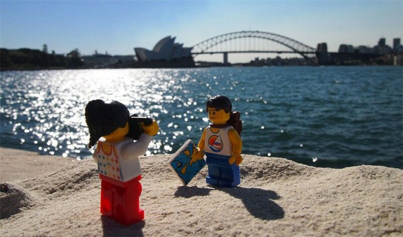 Sổ tay du lịch so tay du lich Sotaydulich Sotay Dulich Khampha Kham Pha Bui Độc đáo bộ ảnh du lịch Lego