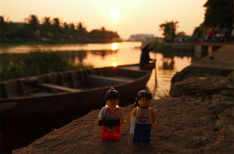 Sổ tay du lịch so tay du lich Sotaydulich Sotay Dulich Khampha Kham Pha Bui Độc đáo bộ ảnh du lịch Lego