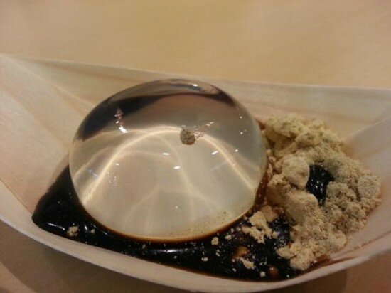 Sổ tay du lịch so tay du lich Sotaydulich Sotay Dulich Khampha Kham Pha Bui Độc đáo món bánh nước Mizu shingen mochi