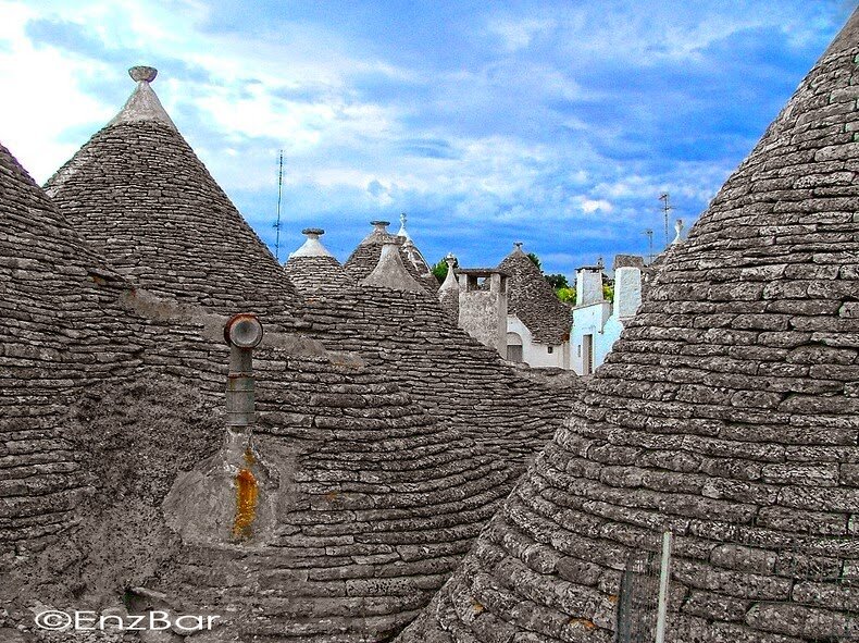 Sổ tay du lịch so tay du lich Sotaydulich Sotay Dulich Khampha Kham Pha Bui “Túp lều đá” Trulli độc đáo ở Alberobello