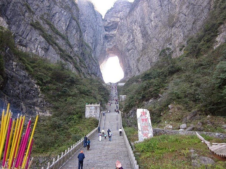 Sổ tay du lịch so tay du lich Sotaydulich Sotay Dulich Khampha Kham Pha Bui "Cổng Thiên Đường" ở Trương Gia Giới