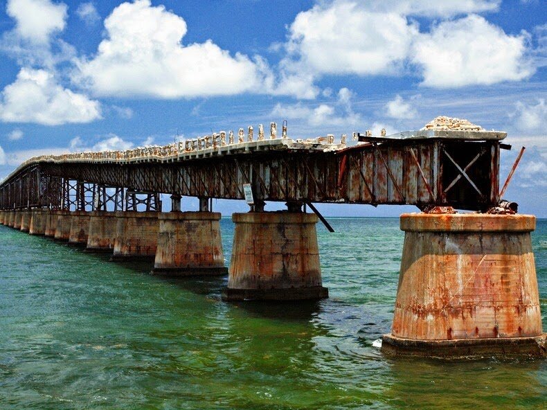 Sổ tay du lịch so tay du lich Sotaydulich Sotay Dulich Khampha Kham Pha Bui Bahia Honda - chiếc cầu hoang ở Florida Keys