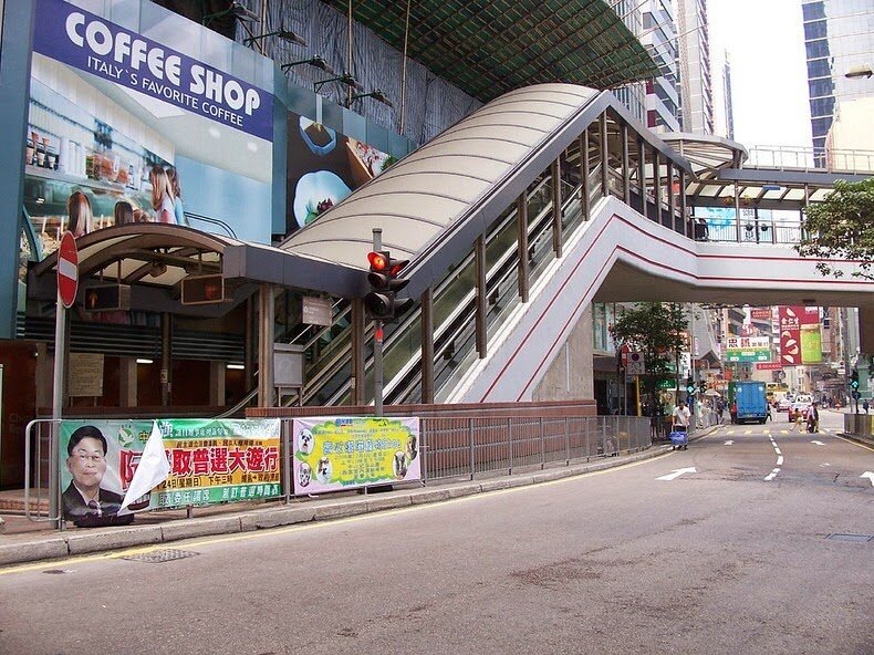 Sổ tay du lịch so tay du lich Sotaydulich Sotay Dulich Khampha Kham Pha Bui Độc đáo thang máy ngoài trời ở Hong Kong