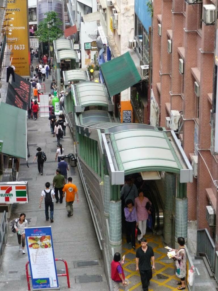 Sổ tay du lịch so tay du lich Sotaydulich Sotay Dulich Khampha Kham Pha Bui Độc đáo thang máy ngoài trời ở Hong Kong