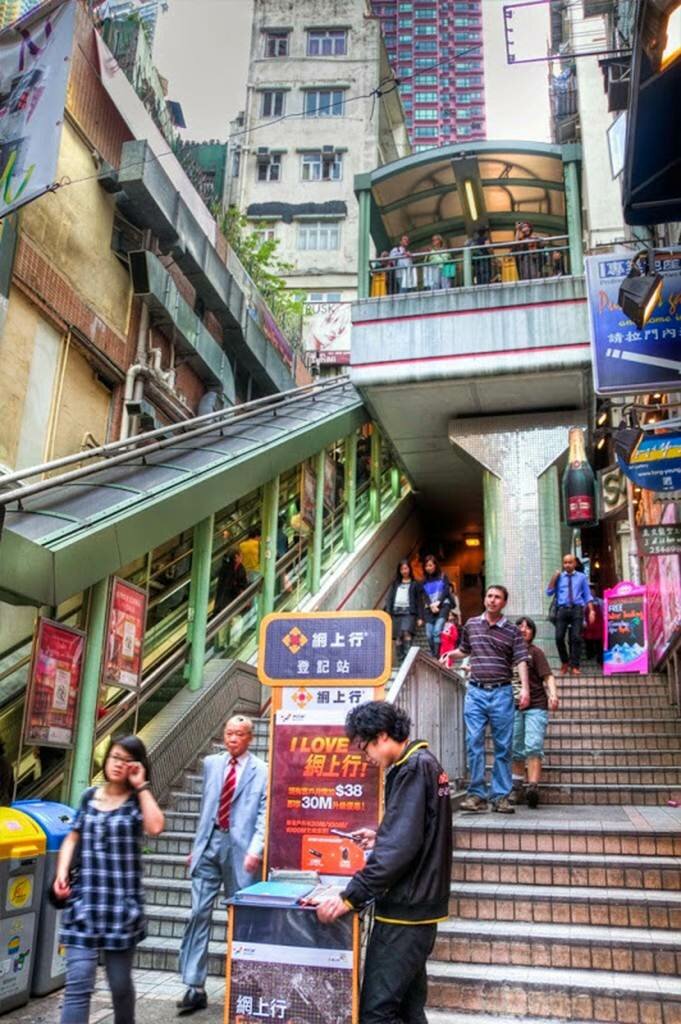 Sổ tay du lịch so tay du lich Sotaydulich Sotay Dulich Khampha Kham Pha Bui Độc đáo thang máy ngoài trời ở Hong Kong