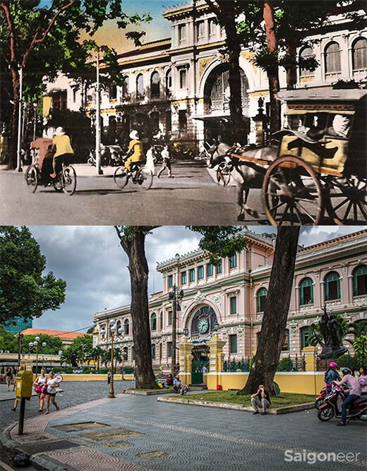 Sổ tay du lịch so tay du lich Sotaydulich Sotay Dulich Khampha Kham Pha Bui Hòn ngọc Viễn đông Sài Gòn trong bộ ảnh xưa và nay