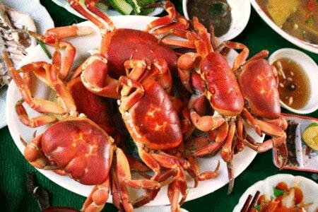 Sổ tay du lịch so tay du lich Sotaydulich Sotay Dulich Khampha Kham Pha Bui Thưỡng thức "đặc sản" cua đá ở Cù Lao Chàm