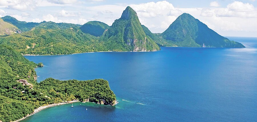 Sổ tay du lịch so tay du lich Sotaydulich Sotay Dulich Khampha Kham Pha Bui Thiên đường trăng mật St Lucia