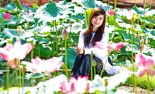 Sổ tay du lịch so tay du lich Sotaydulich Sotay Dulich Khampha Kham Pha Bui Bàu Trắng - hồ nước ngọt nơi biển xanh