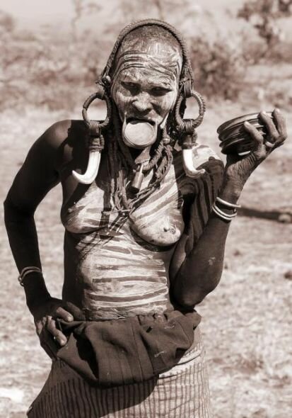 Sổ tay du lịch so tay du lich Sotaydulich Sotay Dulich Khampha Kham Pha Bui Đến Ethiopia chiêm ngưỡng “vẻ đẹp” của phụ nữ Mursi