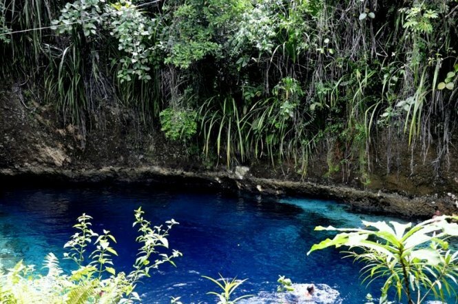 Sổ tay du lịch so tay du lich Sotaydulich Sotay Dulich Khampha Kham Pha Bui Hinatuan - dòng sông kỳ diệu màu nước biển