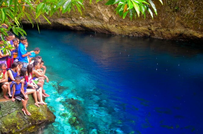 Sổ tay du lịch so tay du lich Sotaydulich Sotay Dulich Khampha Kham Pha Bui Hinatuan - dòng sông kỳ diệu màu nước biển