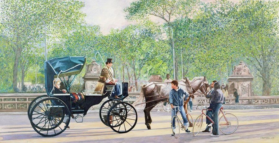 Sổ tay du lịch so tay du lich Sotaydulich Sotay Dulich Khampha Kham Pha Bui Đi dạo Central Park ở New York trên xe ngựa