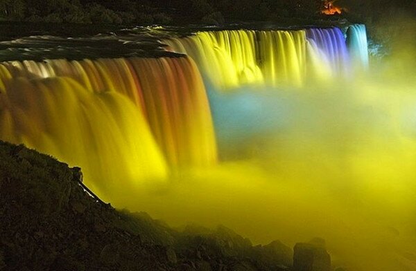Sổ tay du lịch so tay du lich Sotaydulich Sotay Dulich Khampha Kham Pha Bui Lễ hội ánh sáng ở thác Niagara