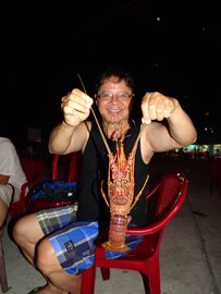 Sổ tay du lịch so tay du lich Sotaydulich Sotay Dulich Khampha Kham Pha Bui Về Bình Ba ăn tôm hùm