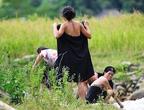 Sổ tay du lịch so tay du lich Sotaydulich Sotay Dulich Khampha Kham Pha Bui Lên Yên Bái mùa đông tắm suối nước nóng
