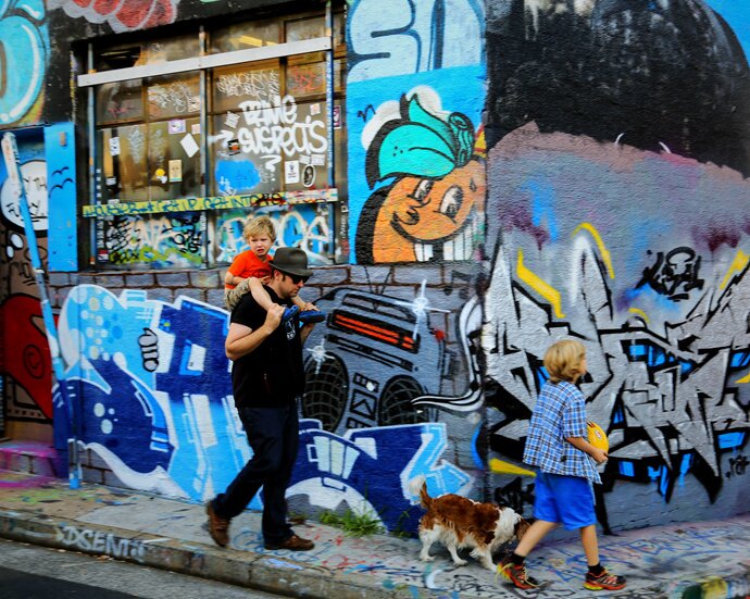 Sổ tay du lịch so tay du lich Sotaydulich Sotay Dulich Khampha Kham Pha Bui Ngắm graffiti ở Sydney