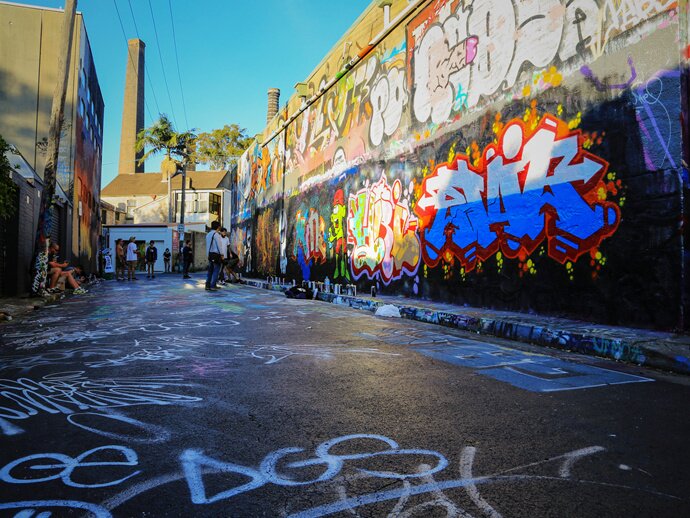 Sổ tay du lịch so tay du lich Sotaydulich Sotay Dulich Khampha Kham Pha Bui Ngắm graffiti ở Sydney