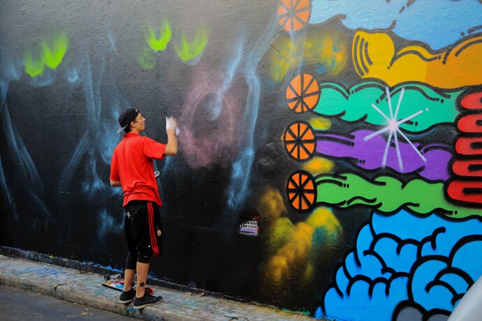 Sổ tay du lịch so tay du lich Sotaydulich Sotay Dulich Khampha Kham Pha Bui Ngắm graffiti ở Sydney