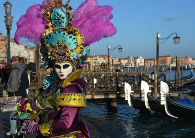 Sổ tay du lịch so tay du lich Sotaydulich Sotay Dulich Khampha Kham Pha Bui Rộn ràng lễ hội hóa trang “mặt nạ” Venice 2015