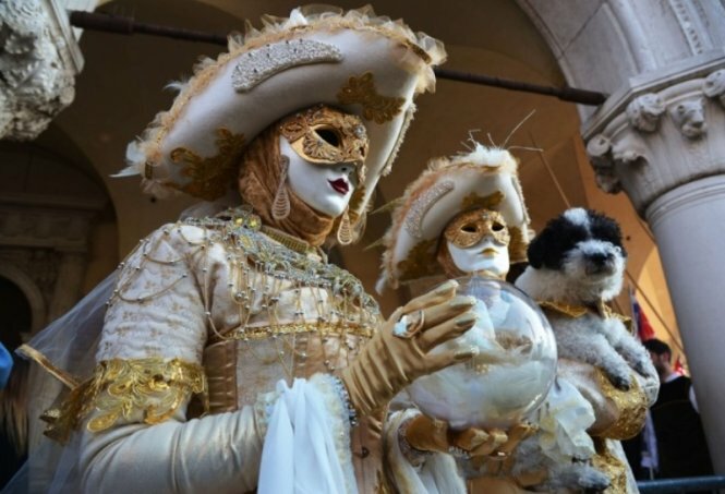 Sổ tay du lịch so tay du lich Sotaydulich Sotay Dulich Khampha Kham Pha Bui Rộn ràng lễ hội hóa trang “mặt nạ” Venice 2015