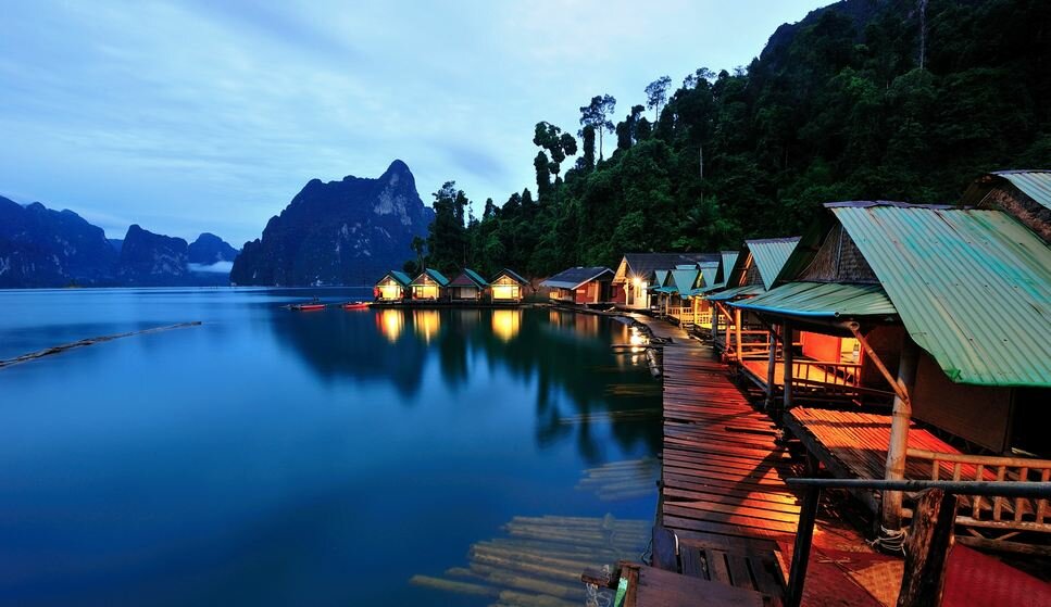 Sổ tay du lịch so tay du lich Sotaydulich Sotay Dulich Khampha Kham Pha Bui Về Khao Sok - Hạ Long của Thái Lan trên núi