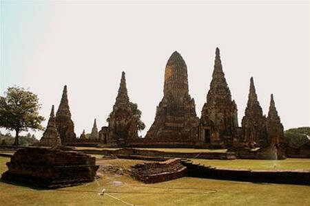 Sổ tay du lịch so tay du lich Sotaydulich Sotay Dulich Khampha Kham Pha Bui Co thanh Ayutthaya: dau tich ben song