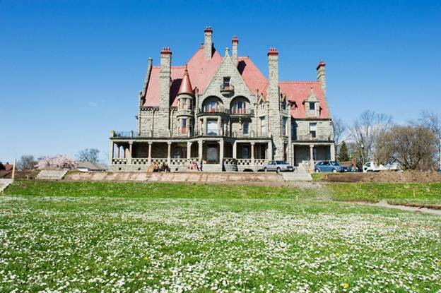 Sổ tay du lịch so tay du lich Sotaydulich Sotay Dulich Khampha Kham Pha Bui Chuyen du lich bang xich lo tham quan lau dai Craigdarroch Castle