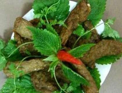 Sổ tay du lịch so tay du lich Sotaydulich Sotay Dulich Khampha Kham Pha Bui Cha nhai mon an ngon cua lang Phung Thuong