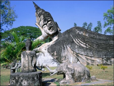 Sổ tay du lịch so tay du lich Sotaydulich Sotay Dulich Khampha Kham Pha Bui Cong vien tuong phat Xieng Khuan