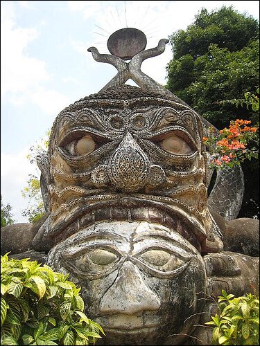 Sổ tay du lịch so tay du lich Sotaydulich Sotay Dulich Khampha Kham Pha Bui Cong vien tuong phat Xieng Khuan