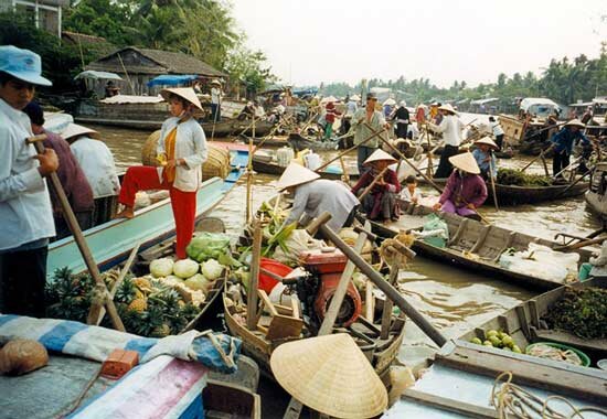 Sổ tay du lịch so tay du lich Sotaydulich Sotay Dulich Khampha Kham Pha Bui Tham khu cho noi Damnoen Saduak o Thai lan