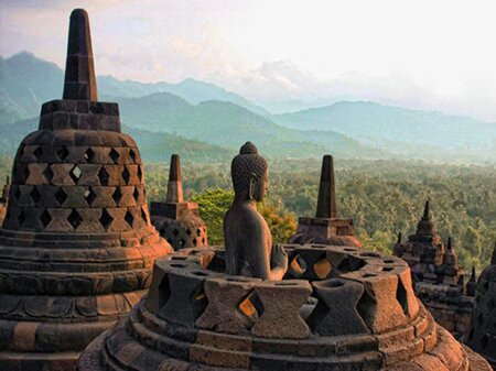 Sổ tay du lịch so tay du lich Sotaydulich Sotay Dulich Khampha Kham Pha Bui Den phat Borobudur ky quan giua dat nuoc Hoi giao