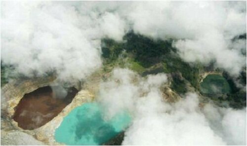 Sổ tay du lịch so tay du lich Sotaydulich Sotay Dulich Khampha Kham Pha Bui Bi an ve Ho Ba Mau tren nui Kelimutu