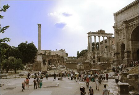 Sổ tay du lịch so tay du lich Sotaydulich Sotay Dulich Khampha Kham Pha Bui Quang truong La Ma Roman Forum