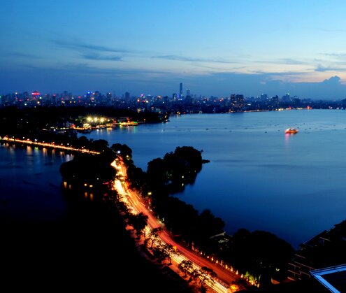 Sổ tay du lịch so tay du lich Sotaydulich Sotay Dulich Khampha Kham Pha Bui Khung canh Ha Noi nhi tu tren cao