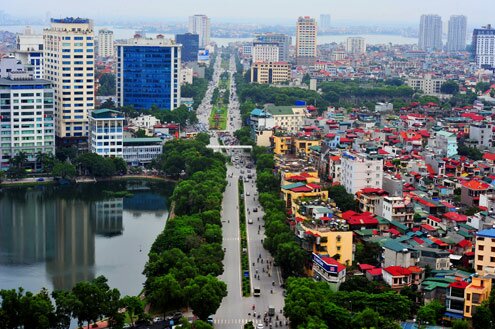 Sổ tay du lịch so tay du lich Sotaydulich Sotay Dulich Khampha Kham Pha Bui Khung canh Ha Noi nhi tu tren cao