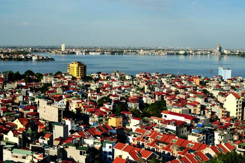 Sổ tay du lịch so tay du lich Sotaydulich Sotay Dulich Khampha Kham Pha Bui Khung canh Ha Noi nhi tu tren cao