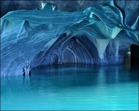 Sổ tay du lịch so tay du lich Sotaydulich Sotay Dulich Khampha Kham Pha Bui Cheo xuong kayak ngam dong cam thach Marble Cathedral o Chile 