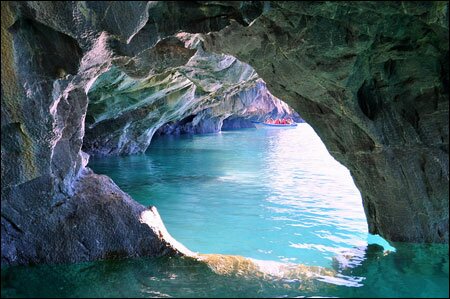 Sổ tay du lịch so tay du lich Sotaydulich Sotay Dulich Khampha Kham Pha Bui Cheo xuong kayak ngam dong cam thach Marble Cathedral o Chile 