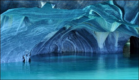 Sổ tay du lịch so tay du lich Sotaydulich Sotay Dulich Khampha Kham Pha Bui Cheo xuong kayak ngam dong cam thach Marble Cathedral o Chile 