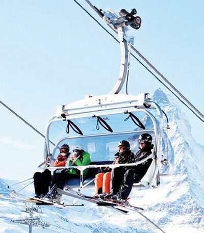Sổ tay du lịch so tay du lich Sotaydulich Sotay Dulich Khampha Kham Pha Bui Don giang sinh o khu truot tuyet noi tieng Zermatt