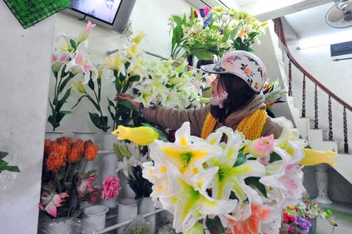 Sổ tay du lịch so tay du lich Sotaydulich Sotay Dulich Khampha Kham Pha Bui Khong khi tet tran ngap cho hoa Ha Noi
