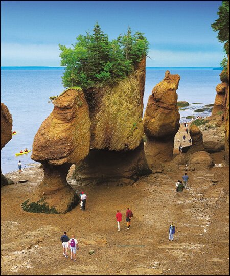 Sổ tay du lịch so tay du lich Sotaydulich Sotay Dulich Khampha Kham Pha Bui Vinh Fundy noi co muc nuoc thuy trieu cao nhat the gioi