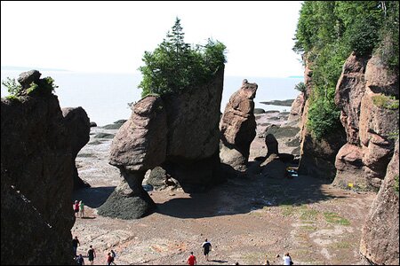 Sổ tay du lịch so tay du lich Sotaydulich Sotay Dulich Khampha Kham Pha Bui Vinh Fundy noi co muc nuoc thuy trieu cao nhat the gioi