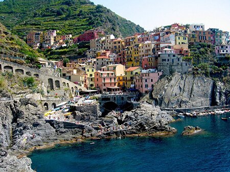Sổ tay du lịch so tay du lich Sotaydulich Sotay Dulich Khampha Kham Pha Bui Manarola ngoi lang day mau sac
