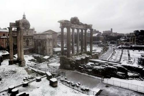 Sổ tay du lịch so tay du lich Sotaydulich Sotay Dulich Khampha Kham Pha Bui Thu do Rome co kinh trong tuyet trang